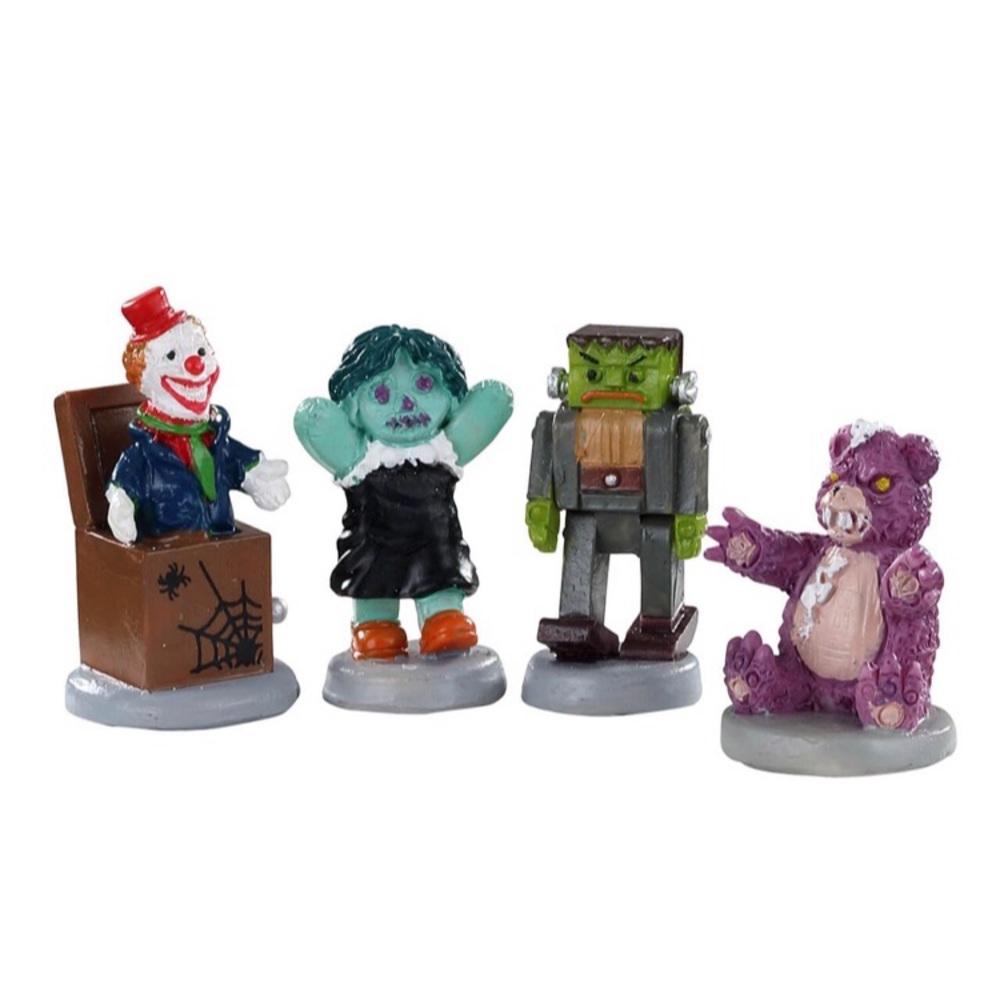 2020 Lemax Spooky Town 4 Figurines  #02910